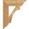 Ekena Millwork Legacy Traditional Rough Sawn Bracket, Western Red Cedar, 4"W x 16"D x 20"H BKT04X16X20LEC01RWR - alternate 4